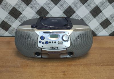 Лот: 20015084. Фото: 1. Магнитола Philips AZ1226/00C. Музыкальные центры, магнитолы