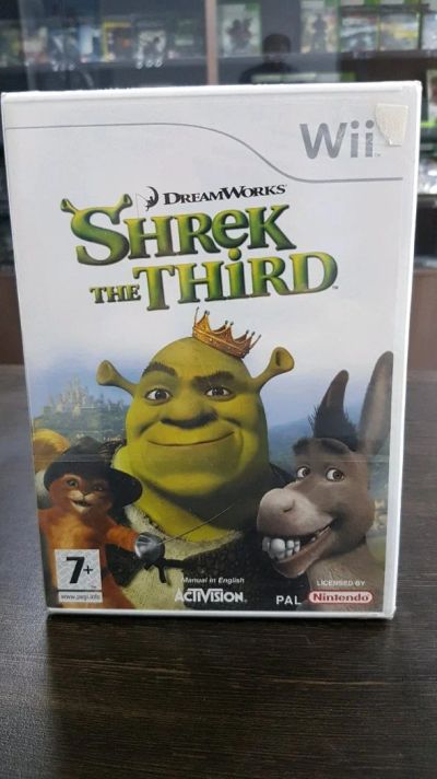 Лот: 16090058. Фото: 1. Shrek The Thired Новый Лицензионный... Игры для консолей