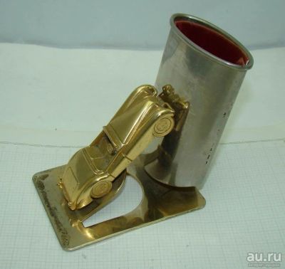 Лот: 11192234. Фото: 1. Карандашница "Кабриолет" (R753... Другое (антиквариат)