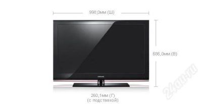 Лот: 1173517. Фото: 1. ЖК Samsung 5Серия (102 см)Дин... Телевизоры