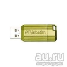 Лот: 9888528. Фото: 1. Флеш карта Verbatim 8GB Pin Stripe... USB-флеш карты