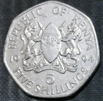 Лот: 15232613. Фото: 1. Экзотика с рубля (21466) Кения... Остальные страны