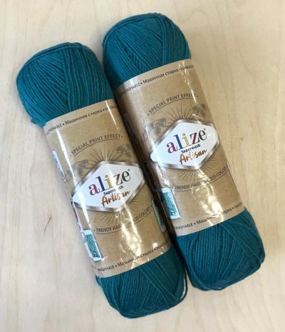 Лот: 19834876. Фото: 1. Пряжа Alize Superwash Artisan... Ткани, нитки, пряжа