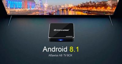 Лот: 12679822. Фото: 1. Новый. Гарантия. TV BOX Alfawise... Медиаплееры