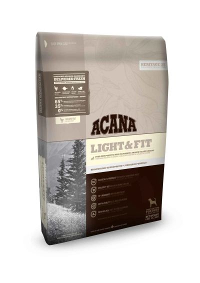 Лот: 11983225. Фото: 1. Сухой корм Acana Heritage Light... Корма