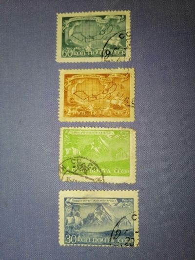 Лот: 24989222. Фото: 1. Памяти В. Беринга 1941 год. Марки