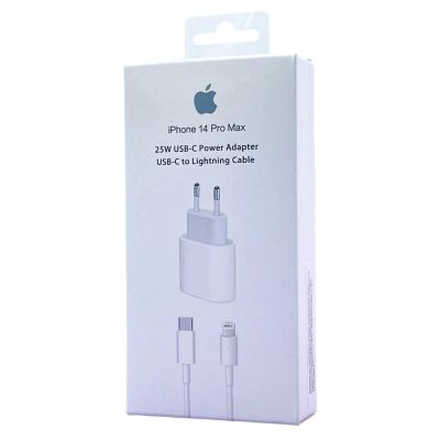 Лот: 22143456. Фото: 1. СЗУ ДЛЯ APPLE 14 PD25W USB-C Lighning... Зарядные устройства, блоки питания, адаптеры сетевые для смартфонов