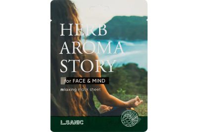 Лот: 25233240. Фото: 1. Маска тканевая Hoff Herb aroma... Средства личной гигиены 