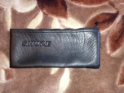 Лот: 5139483. Фото: 1. Чехол кожаный Shure. Аксессуары