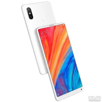 Лот: 13127670. Фото: 1. Xiaomi Mi Mix 2S 6/64GB. белый... Смартфоны