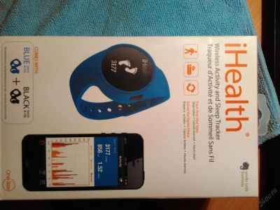 Лот: 6319404. Фото: 1. фитнес браслет-часы iHealth Wireless... Смарт-часы, фитнес-браслеты, аксессуары