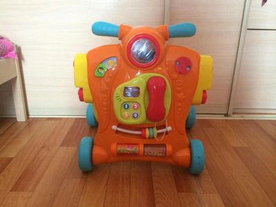 Лот: 4148339. Фото: 1. Ходунки-каталка, игровой центр... Ходунки, прыгунки, качели