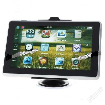 Лот: 847821. Фото: 1. Gps навигатор 7" LCD Windows CE... GPS-навигаторы