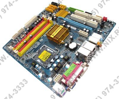 Лот: 8086975. Фото: 1. Gigabyte GA-EQ45M-S2 rev 2.1... Материнские платы