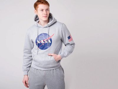 Лот: 15193716. Фото: 1. Худи NASA (17902) Размер одежды... Свитеры, толстовки, худи