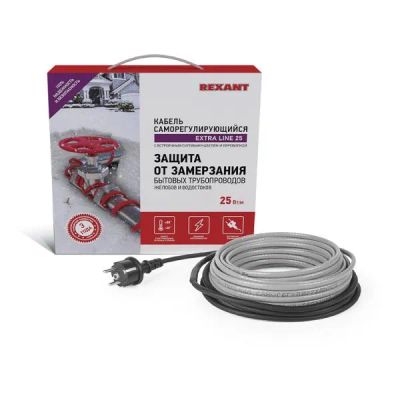 Лот: 24497979. Фото: 1. Кабель греющий Rexant 2 м, 50... Тёплый пол