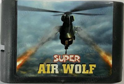 Лот: 13344571. Фото: 1. SUPER AIR WOLF Картридж Sega... Игры для консолей