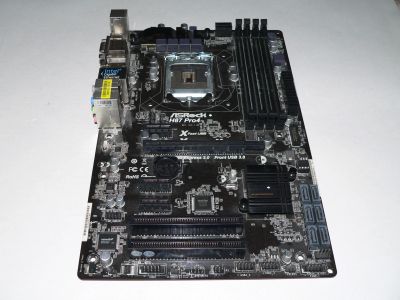 Лот: 18669398. Фото: 1. Неисправная MB ASRock H87 Pro4. Материнские платы