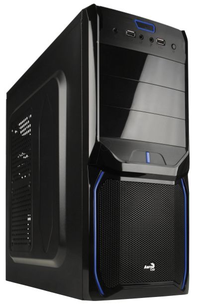Лот: 11731535. Фото: 1. Корпус ПК AeroCool вместе с блоком... Корпуса, блоки питания