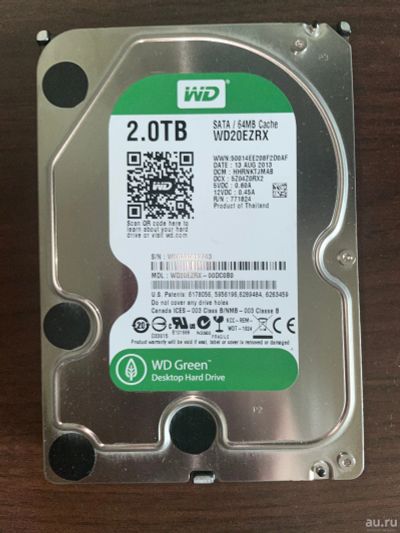 Лот: 18287206. Фото: 1. Жесткий диск SATA Western Digital... Жёсткие диски (HDD)