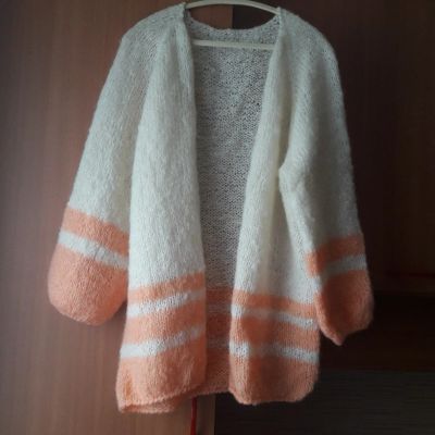 Лот: 15599815. Фото: 1. Кардиган oversize. Новый. Пиджаки, жакеты, жилеты