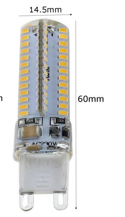 Лот: 12099745. Фото: 1. Cветодиодная лампа G9 10w (теплый... Другое освещение
