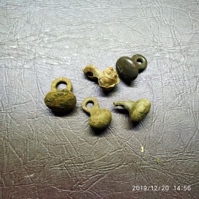 Лот: 15215362. Фото: 1. пуговки гирьки с кафтанов 1700-1800... Другое (антиквариат)