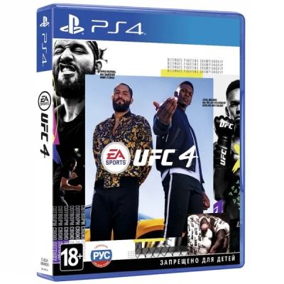Лот: 17317994. Фото: 1. UFC 4 ps4 диск новый в упаковке. Игры для консолей