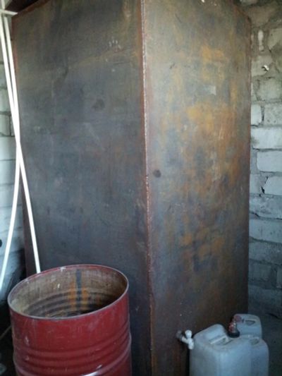 Лот: 6422283. Фото: 1. Бак вертикальный 3.7 куба 120х120х240см. Баки, ёмкости