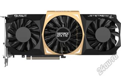 Лот: 5754490. Фото: 1. Видеокарта Palit Gtx 770 4gb... Видеокарты