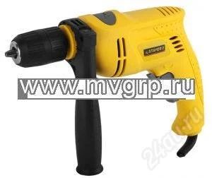 Лот: 1182667. Фото: 1. Дрель ударная электрическая STAYER... Электроинструмент