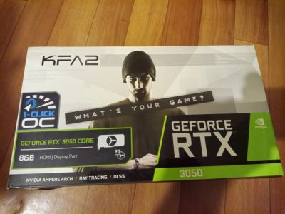 Лот: 21255882. Фото: 1. Rtx 3050 Kfa2. Видеокарты