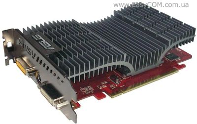 Лот: 3302449. Фото: 1. Тихая видюха ASUS EAH3650 Silent... Видеокарты