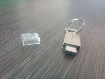 Лот: 14482496. Фото: 1. Флешка 64GB USB Type-C Transcend. USB-флеш карты