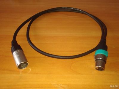 Лот: 9428977. Фото: 1. провод XLR - XLR 1м. Аксессуары