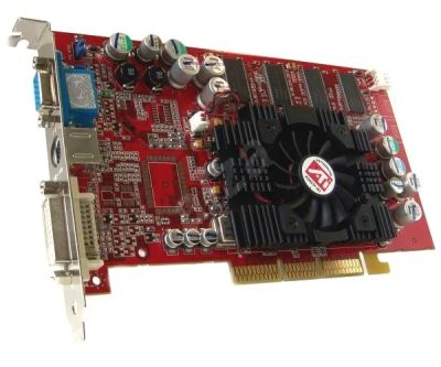 Лот: 9859271. Фото: 1. видео карта radeon 9800 SE. Видеокарты