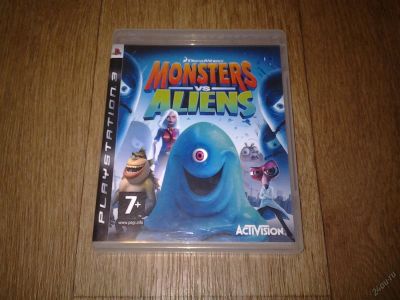 Лот: 5610731. Фото: 1. диск на PS3 " Monsters vs Aliens... Игры для консолей