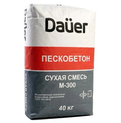 Лот: 7673081. Фото: 1. Сухая смесь М150 Dauer. Смеси, шпатлевки, цемент