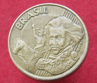 Лот: 15300965. Фото: 1. Бразилия 10 сентаво, 2003г. Остальные страны