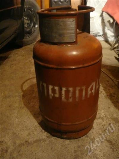 Лот: 592465. Фото: 1. Баллон пропановый 27л!!!. Другое (строительство и ремонт)