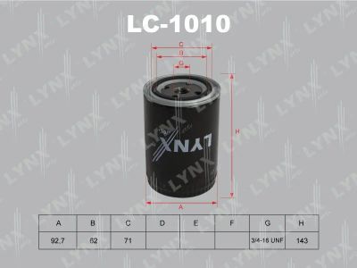 Лот: 13356869. Фото: 1. Lynx LC-1010 Масляный фильтр. Расходные материалы