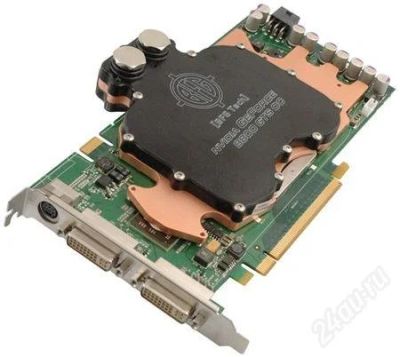 Лот: 930182. Фото: 1. BFG GeForce 8800 GTS 640MB WC... Видеокарты
