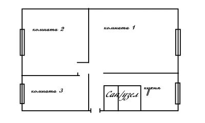 Лот: 8465244. Фото: 1. 3-х комнатная квартира в Шарыпово... Квартиры, студии
