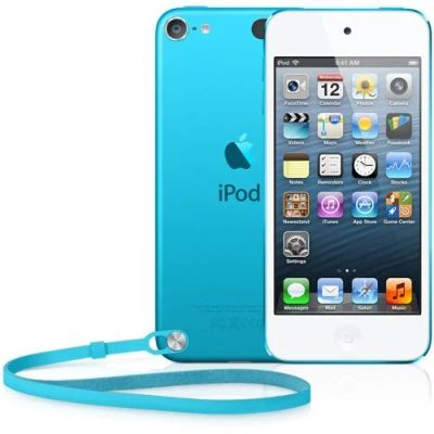 Лот: 3397452. Фото: 1. ipod touch 5 blue 32 gb (flappy... Другое (компьютеры, оргтехника, канцтовары)