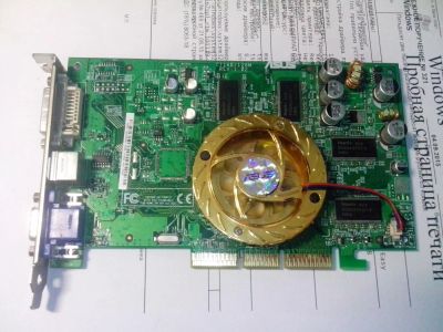 Лот: 7615024. Фото: 1. Видеокарта Asus V9520/TD/P/128... Видеокарты
