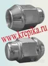 Лот: 1538608. Фото: 1. гайка колёсная хром 12*1,5 комплект... Другое (шины, диски)