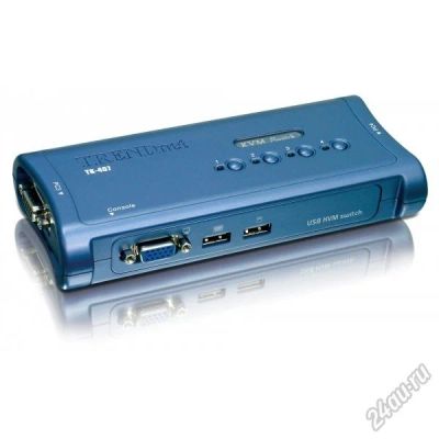 Лот: 5649817. Фото: 1. kvm switch TK-407. Шлейфы, кабели, переходники