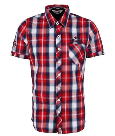 Лот: 6992651. Фото: 1. Рубашка Lonsdale Short Sleeve... Рубашки, водолазки