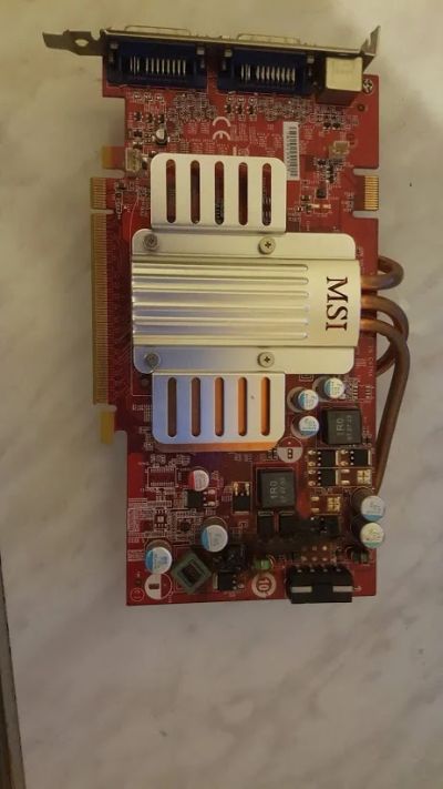 Лот: 11173729. Фото: 1. geforce 8600 gts msi. Видеокарты