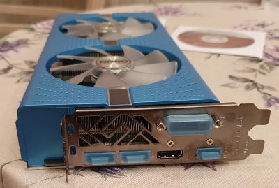 Лот: 16030213. Фото: 1. Видеокарта Sapphire RX590 Nitro... Видеокарты